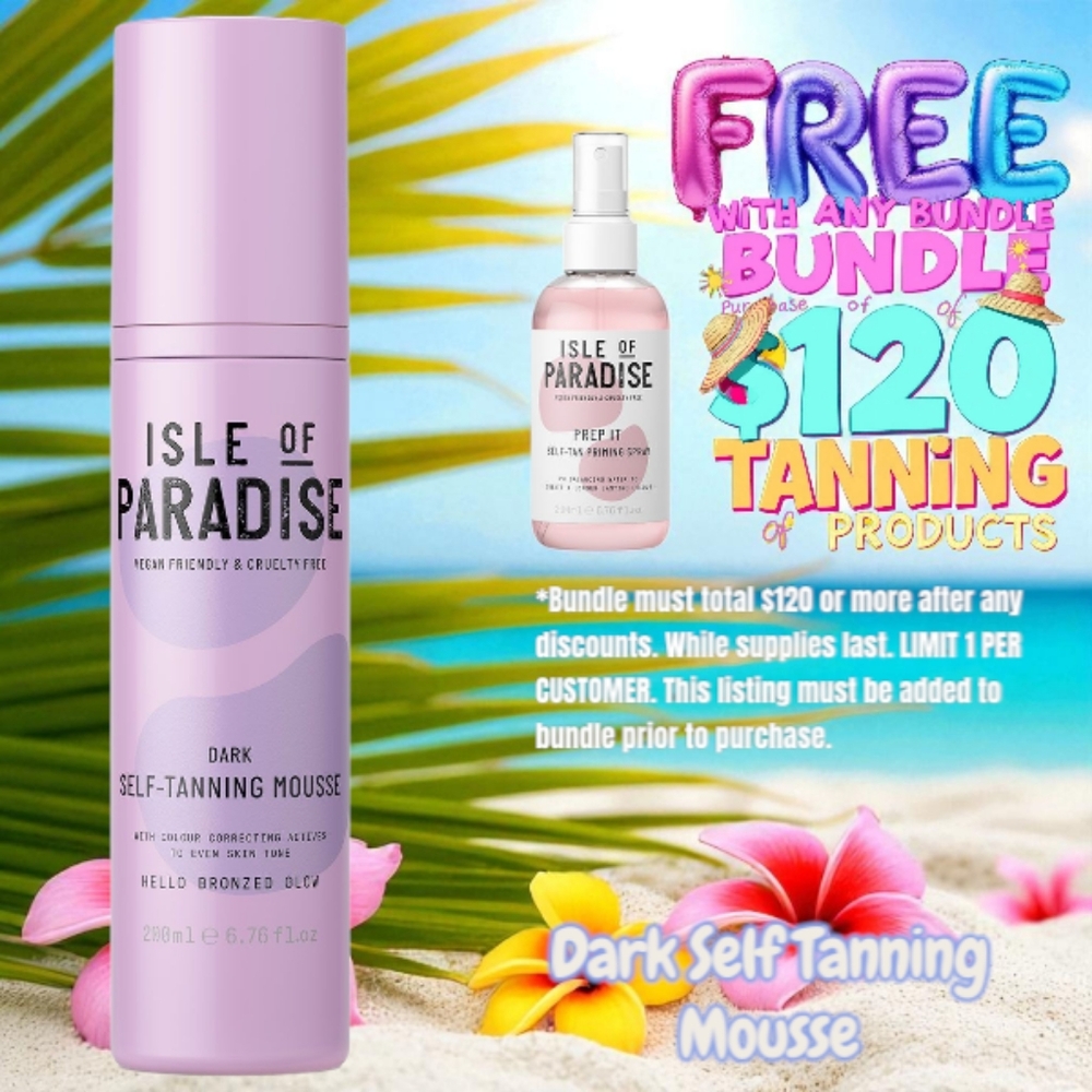 Isle of Paradise Tanning Mousse - Dark